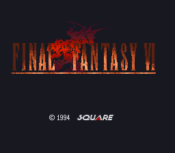 Final Fantasy VI : Ted Woolsey Uncensored Edition (Hack) — Title screen